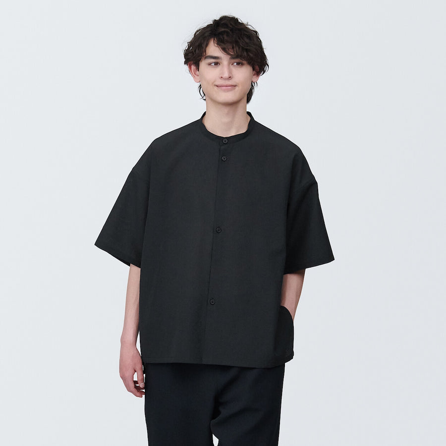 Breathable easy-clean S/S shirt Off whiteXS