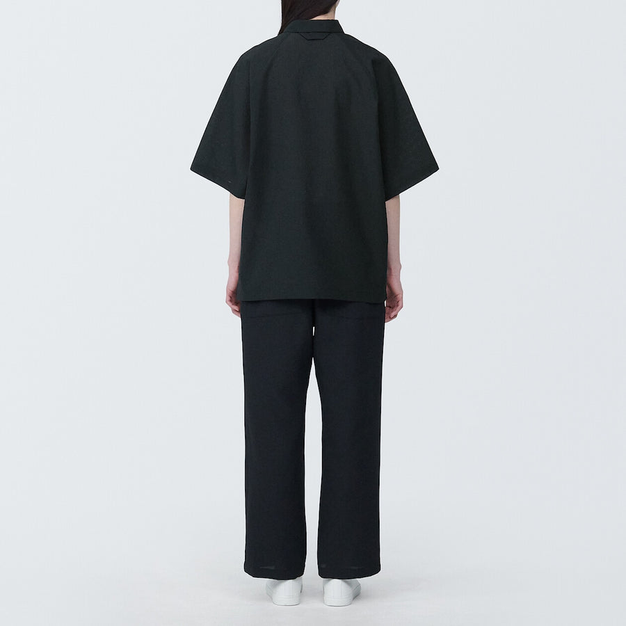 Breathable easy-clean S/S poro shirt Off whiteXS