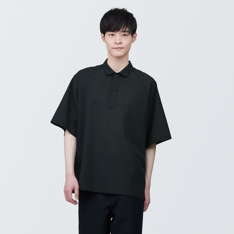 Breathable easy-clean S/S poro shirt Off whiteXS