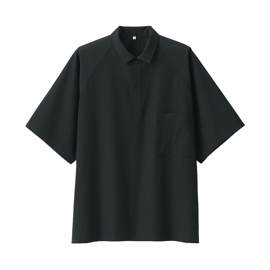 Breathable easy-clean S/S poro shirt Off whiteXS