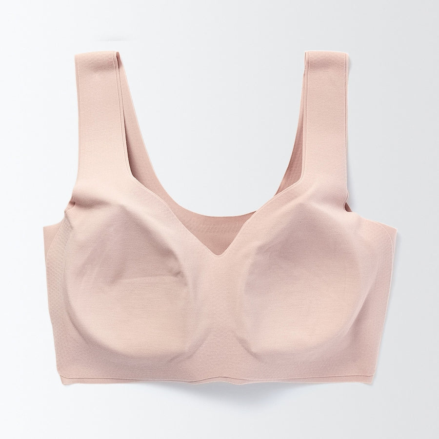 W's Seamless stretch half top bra BlackXS