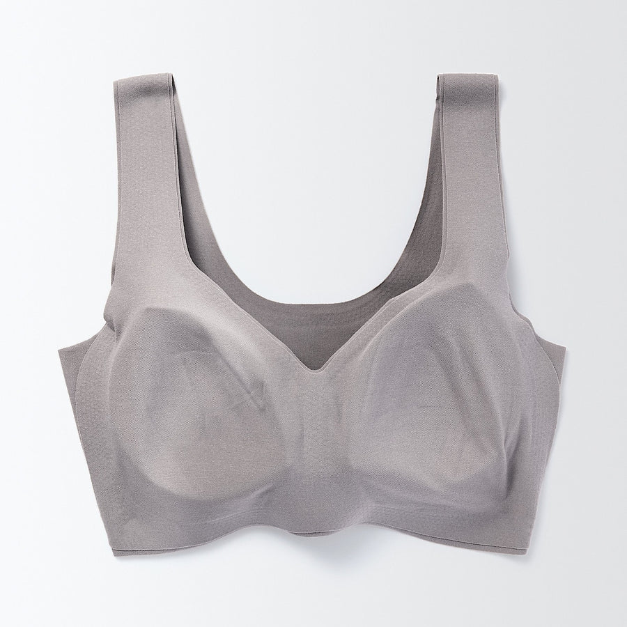 W's Seamless stretch half top bra BlackXS