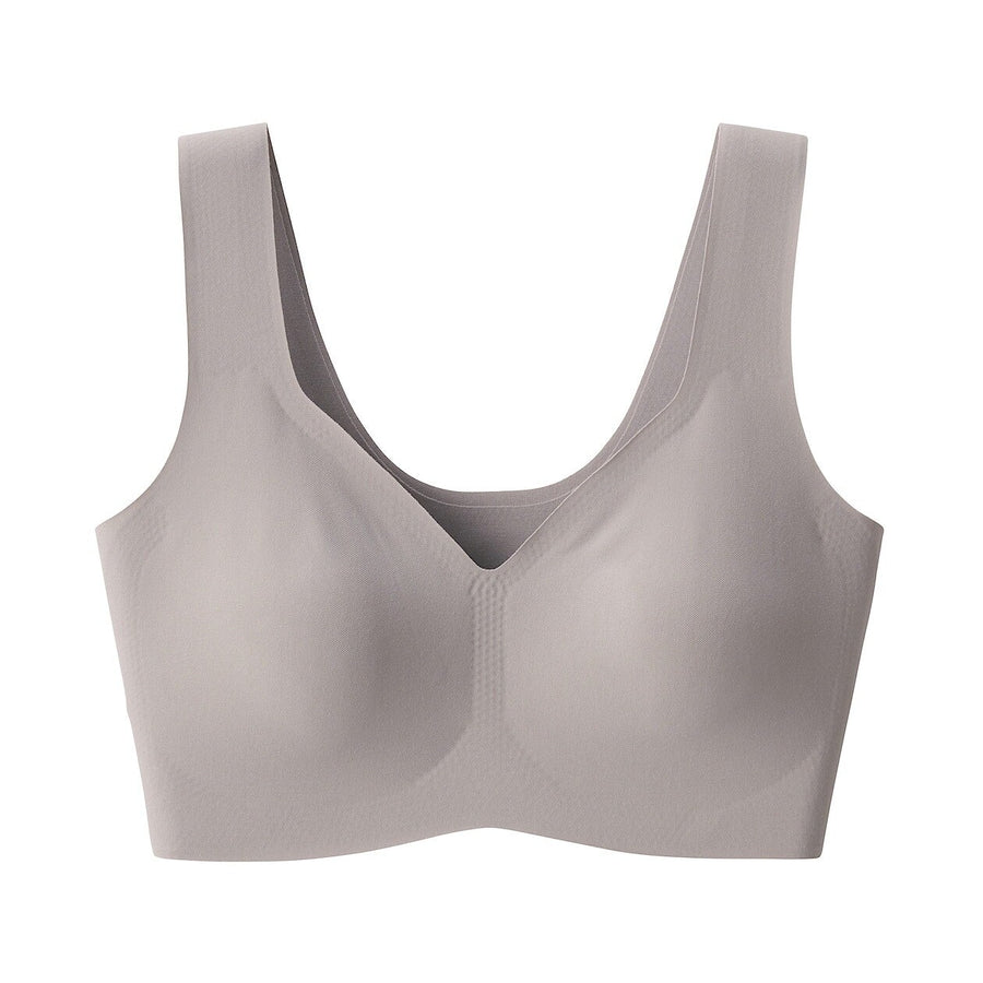 W's Seamless stretch half top bra BlackXS