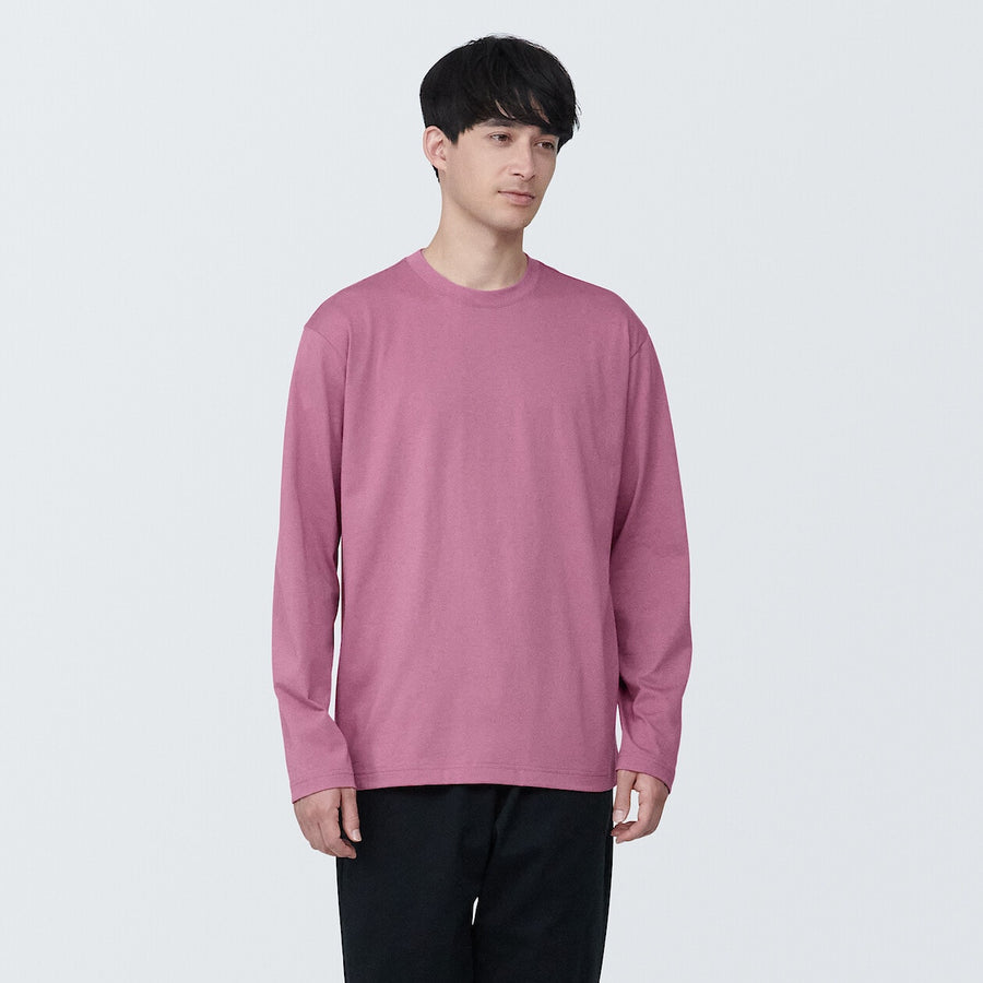 Men's Jersey crew neck L/S T-shirt WhiteXS