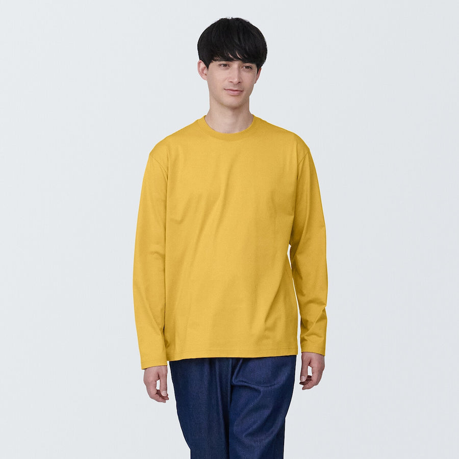 Men's Jersey crew neck L/S T-shirt WhiteXS