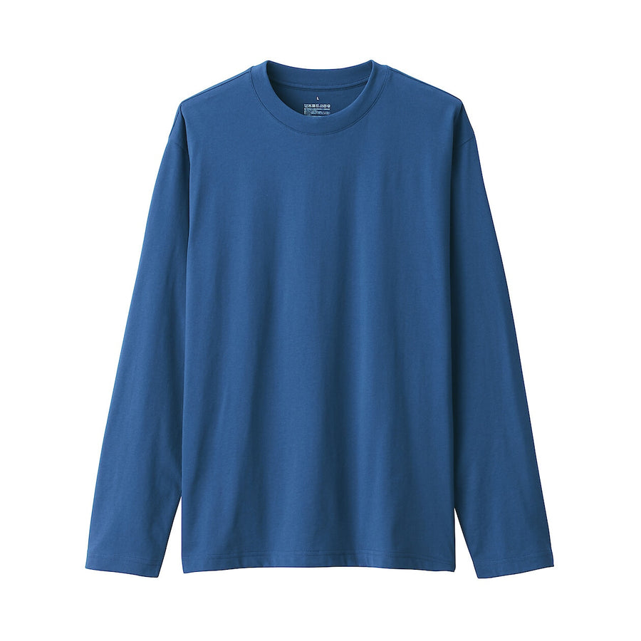 Men's Jersey crew neck L/S T-shirt WhiteXS