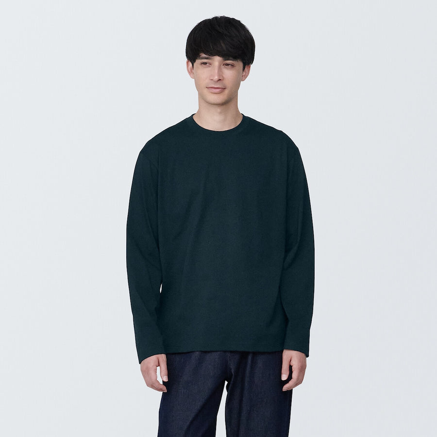 Men's Jersey crew neck L/S T-shirt WhiteXS