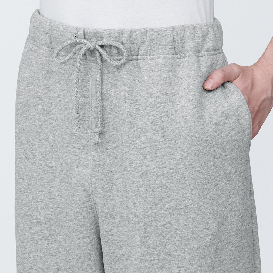 Men's Sweat wide pants Light greyXS