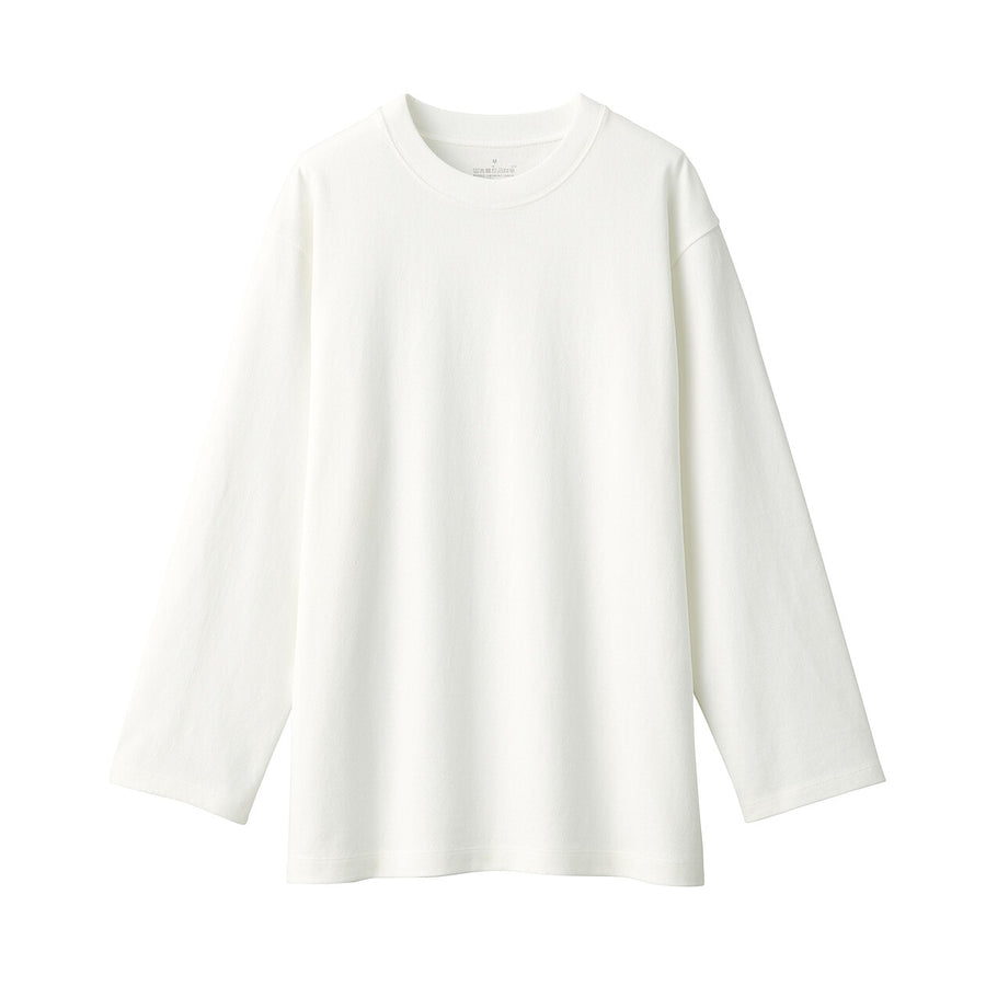 Women's Heavy weight Crew neck L/S T-shirtWhiteXS