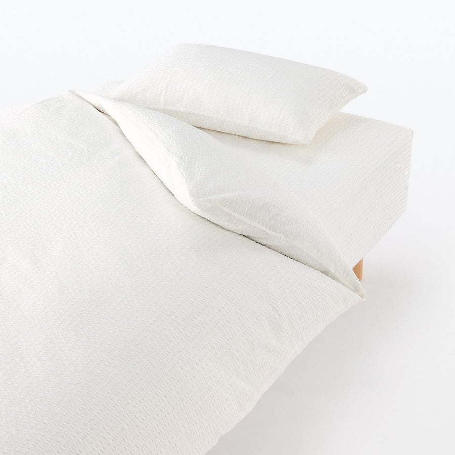 COTTON SEERSUCKER DUVET COVER S