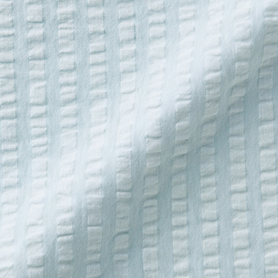 COTTON SEERSUCKER FITTED SHEET S