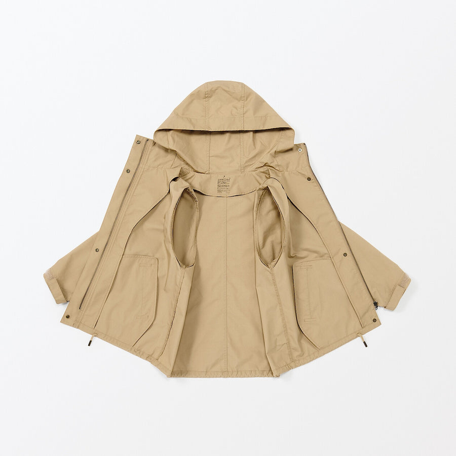 Women's Water repellent Hooded jacketIvoryXS