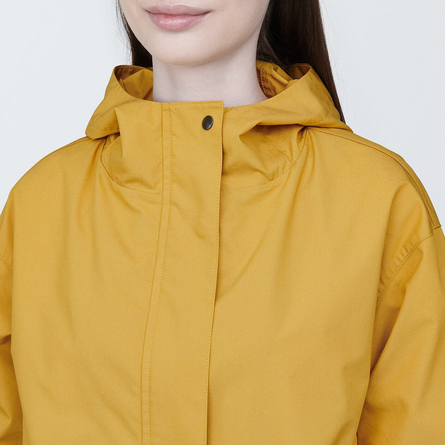 Women's Water repellent Hooded jacketIvoryXS