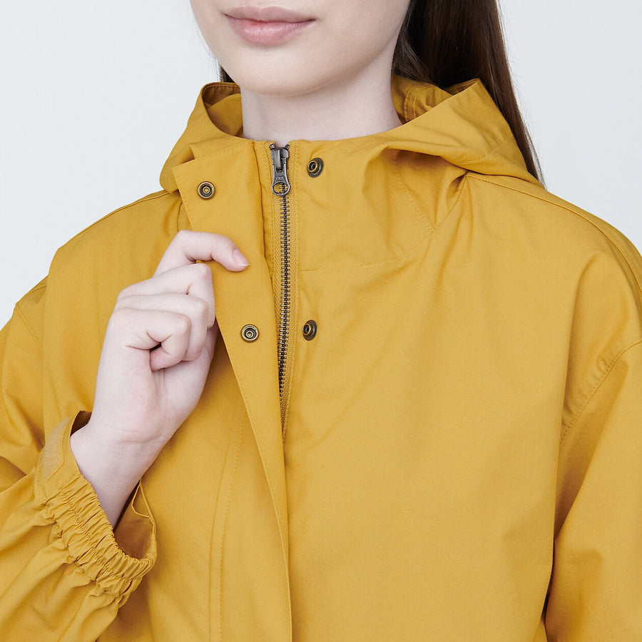 Women's Water repellent Hooded jacketIvoryXS