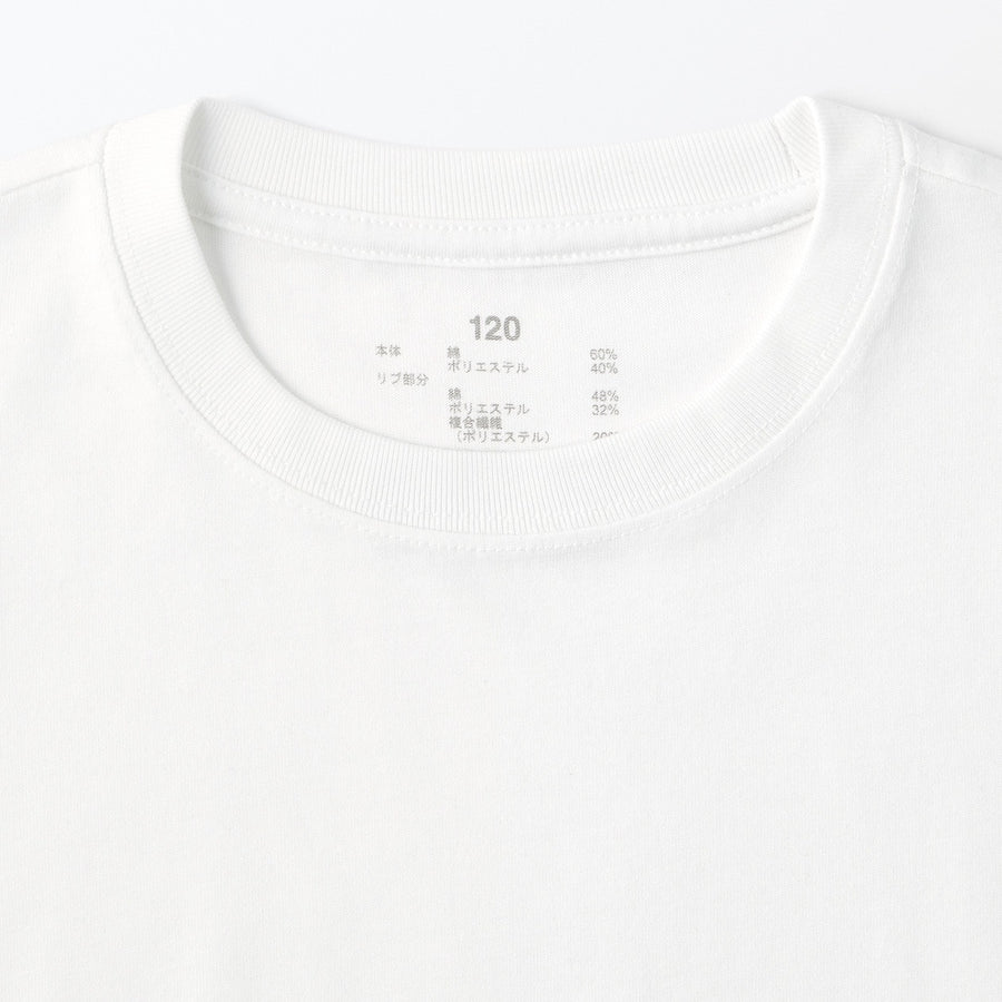 K's Crewneck S/S T-Shirt(solid)Off white110