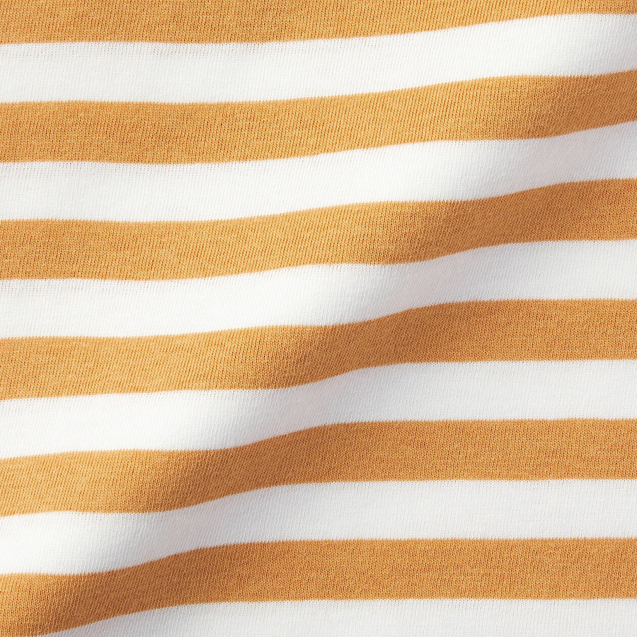 Baby Crewneck S/S T-Shirt(border) Grey Stripe80
