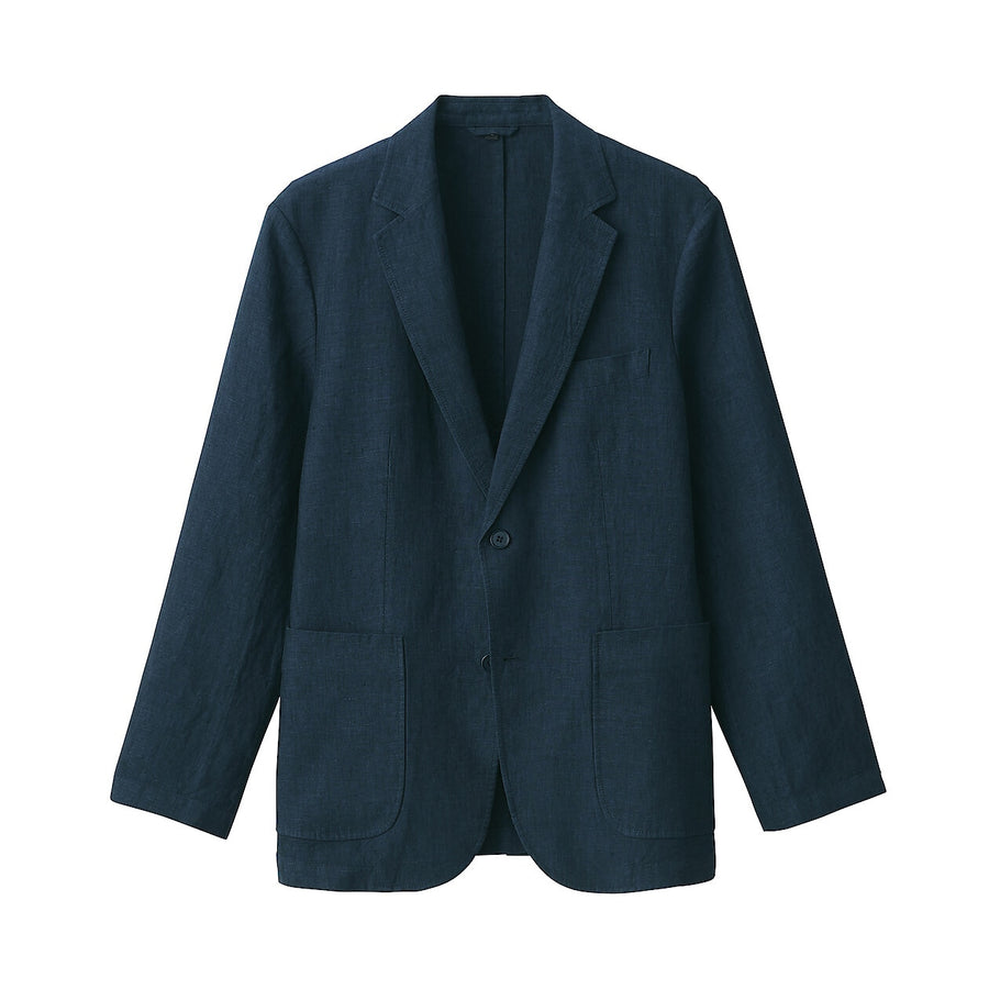 M's Linen JacketMedium grayXS