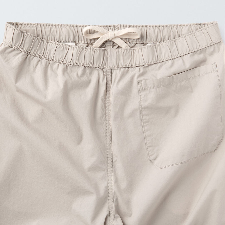 M's Washed broadcloth ShortsLight grayXS