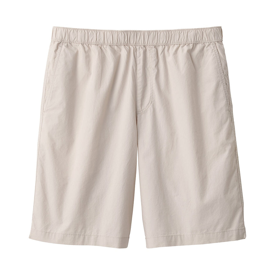 M's Washed broadcloth ShortsLight grayXS