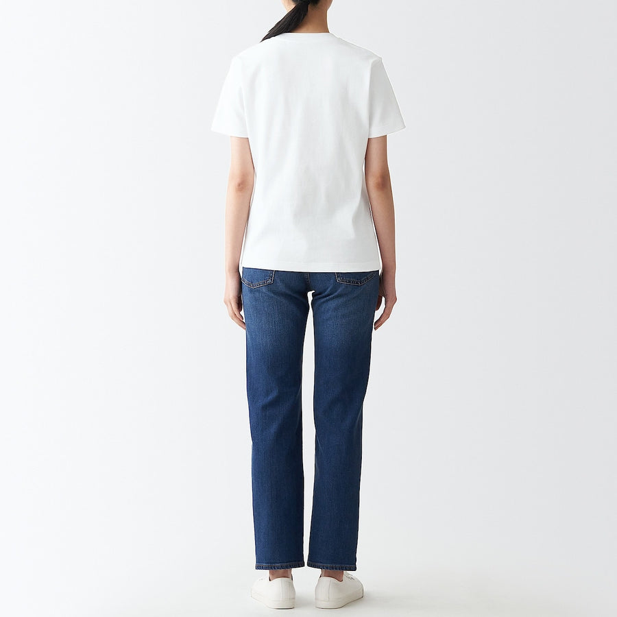 Women's Interlock Crew neck S/S T-ShirtWhiteXS