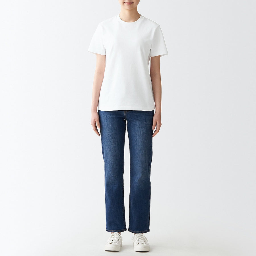 Women's Interlock Crew neck S/S T-ShirtWhiteXS