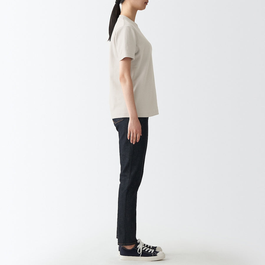 Women's Interlock Crew neck S/S T-ShirtWhiteXS