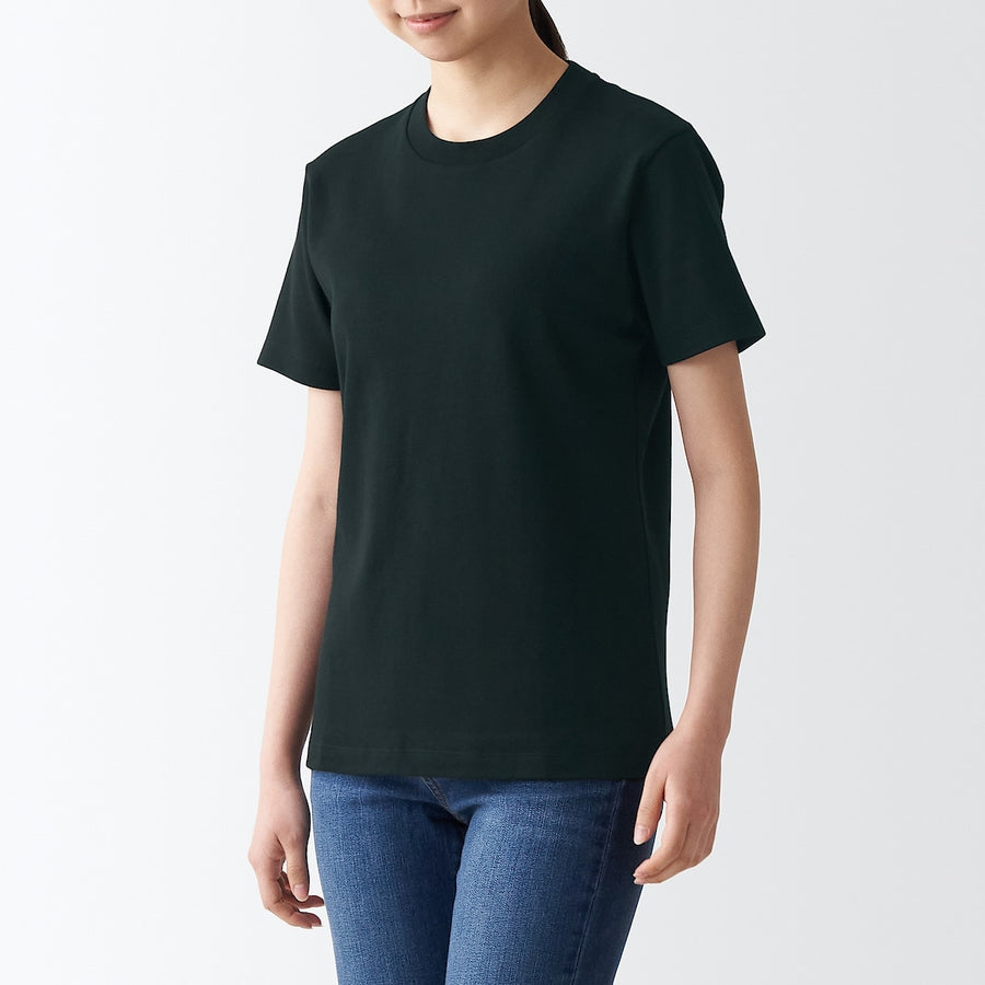 Women's Interlock Crew neck S/S T-ShirtWhiteXS