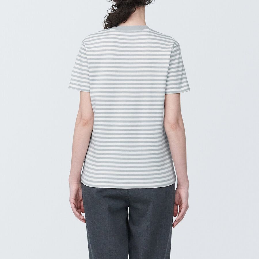 Women's Interlock Crew neck S/S T-ShirtWhiteXS