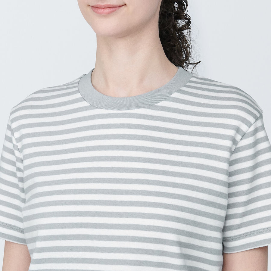 Women's Interlock Crew neck S/S T-ShirtWhiteXS