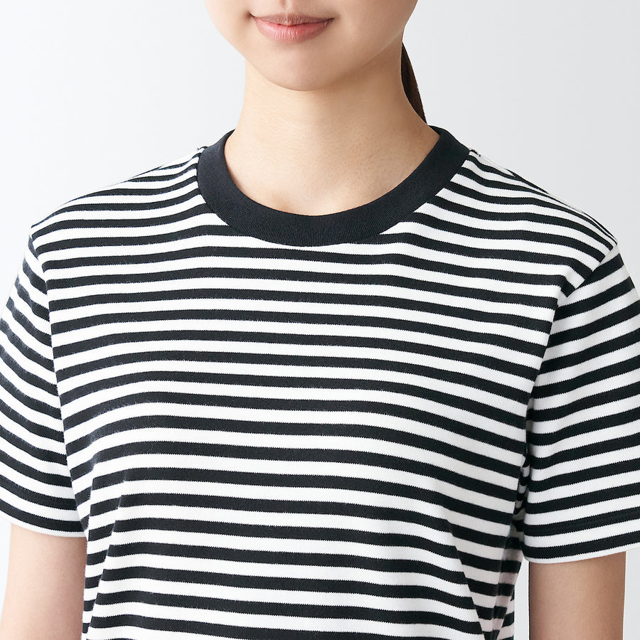 Women's Interlock Crew neck S/S T-ShirtWhiteXS