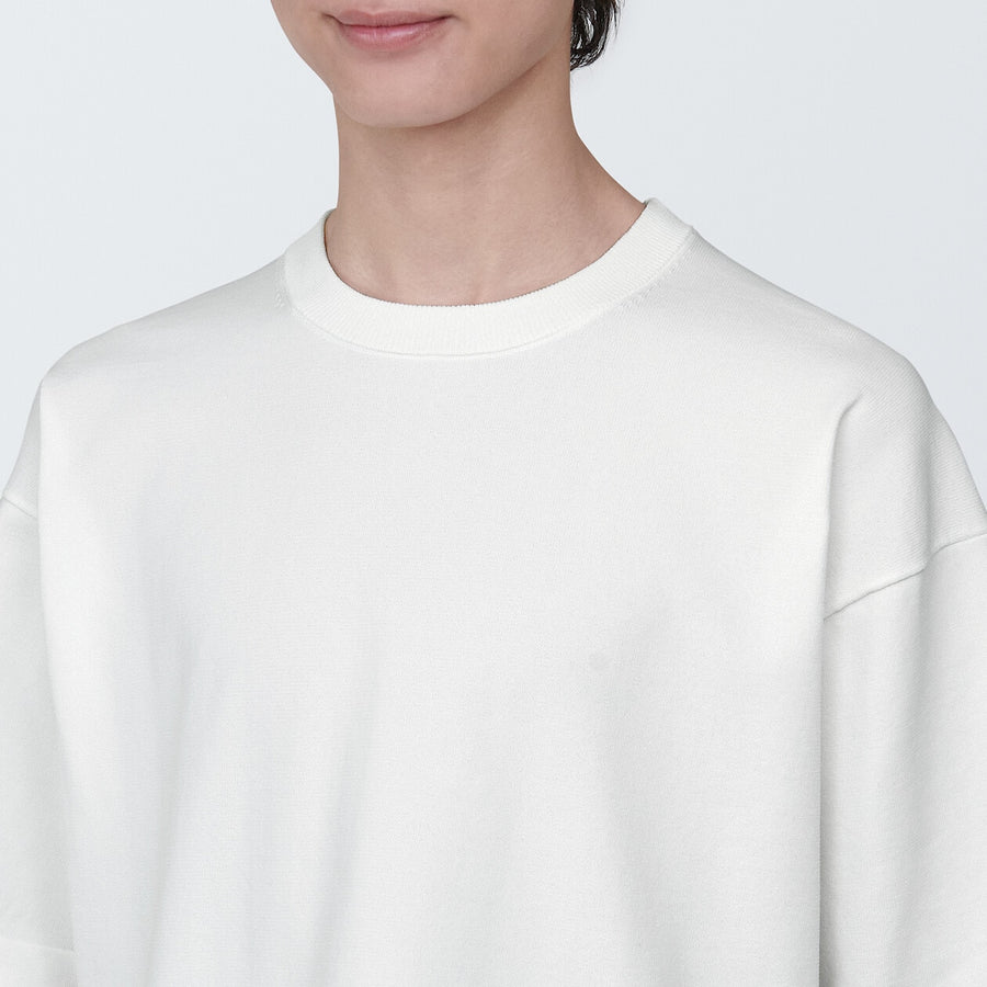 Men's crew neck S/S knitted T-ShirtWhiteXS