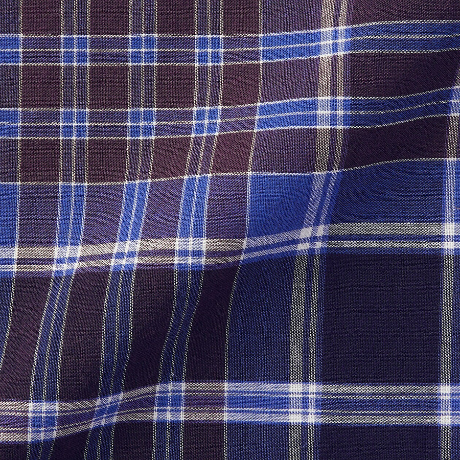 Women's Madras check Flare skirtIvory checkXS