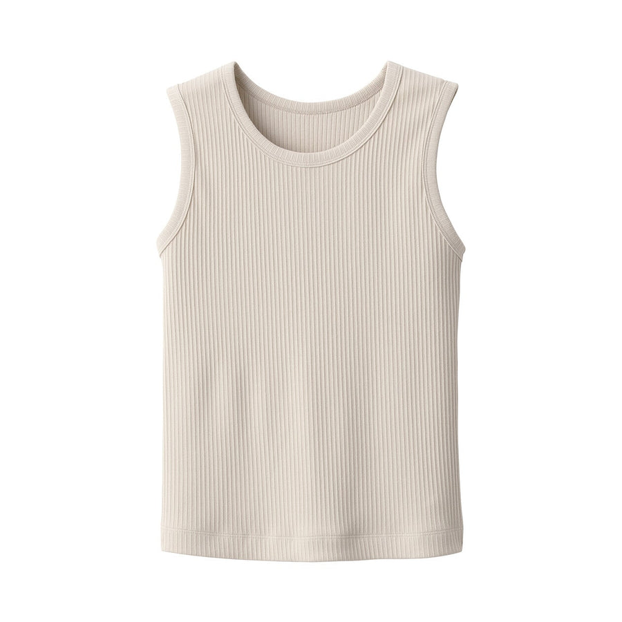 Women's Random ribbed Tank topOff whiteXS