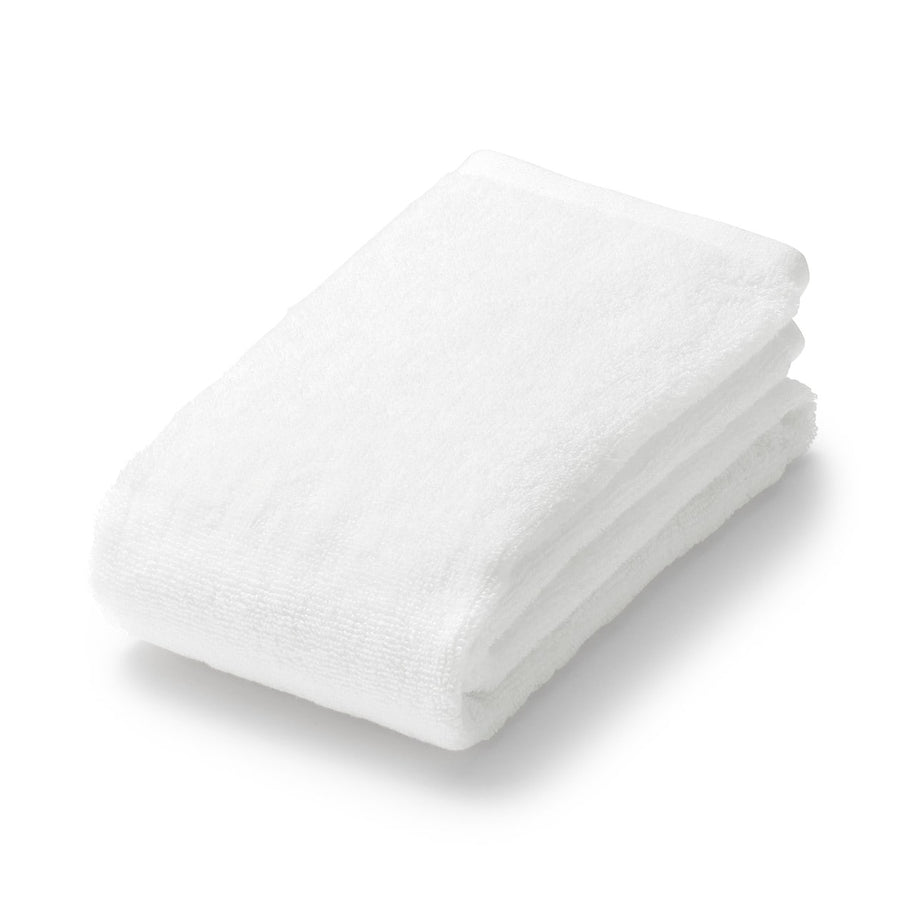 TWIN PILE FACE TOWEL WITH LOOP