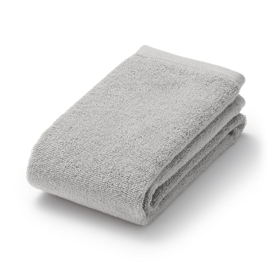 TWIN PILE FACE TOWEL WITH LOOP