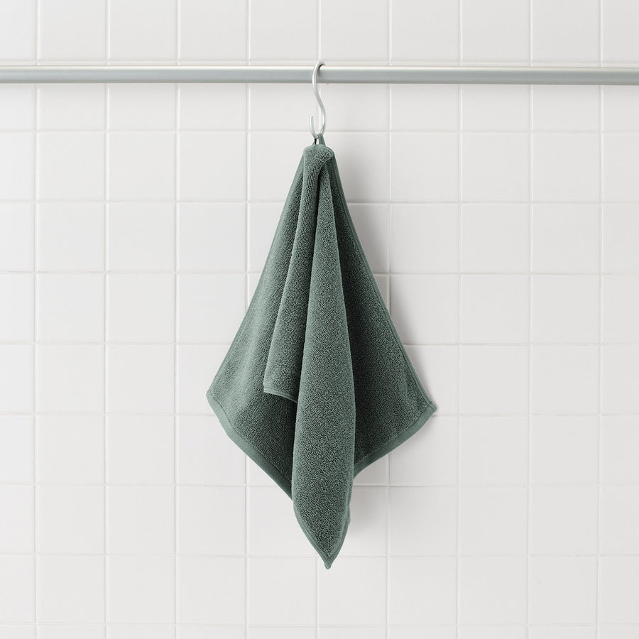 TWIN PILE FACE TOWEL WITH LOOP