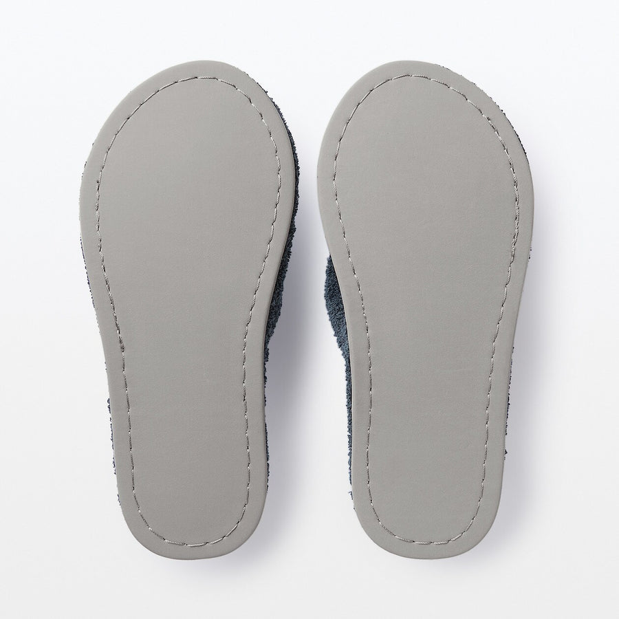 PILE SLIPPERS THONG