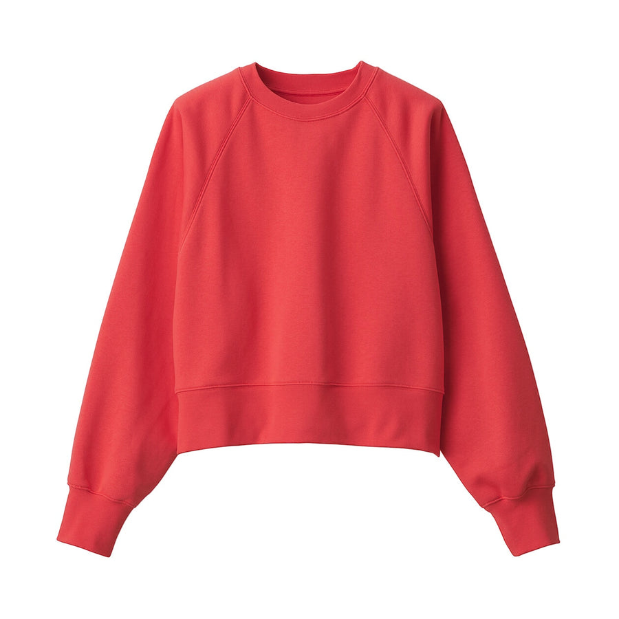 Women's Crew neck L/S Sweat shirt WhiteXS