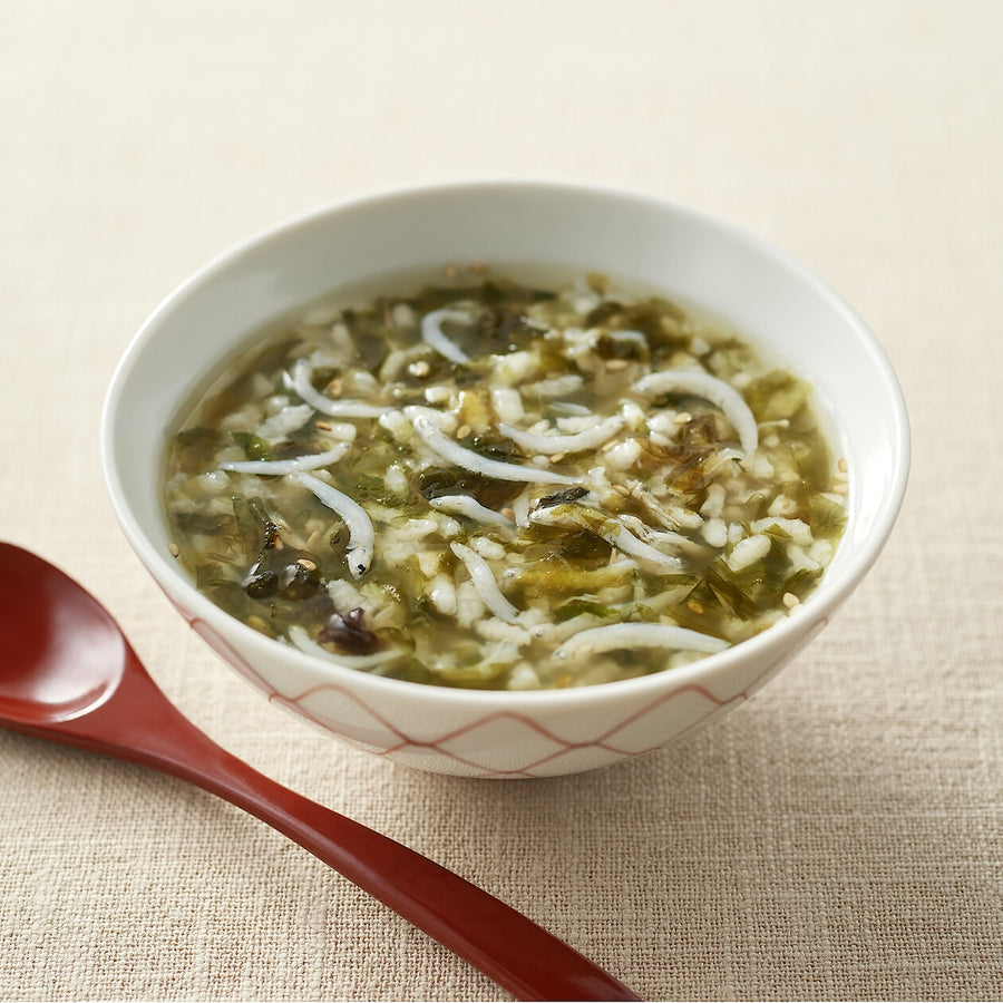 Whitebait & Laver Rice Porridge