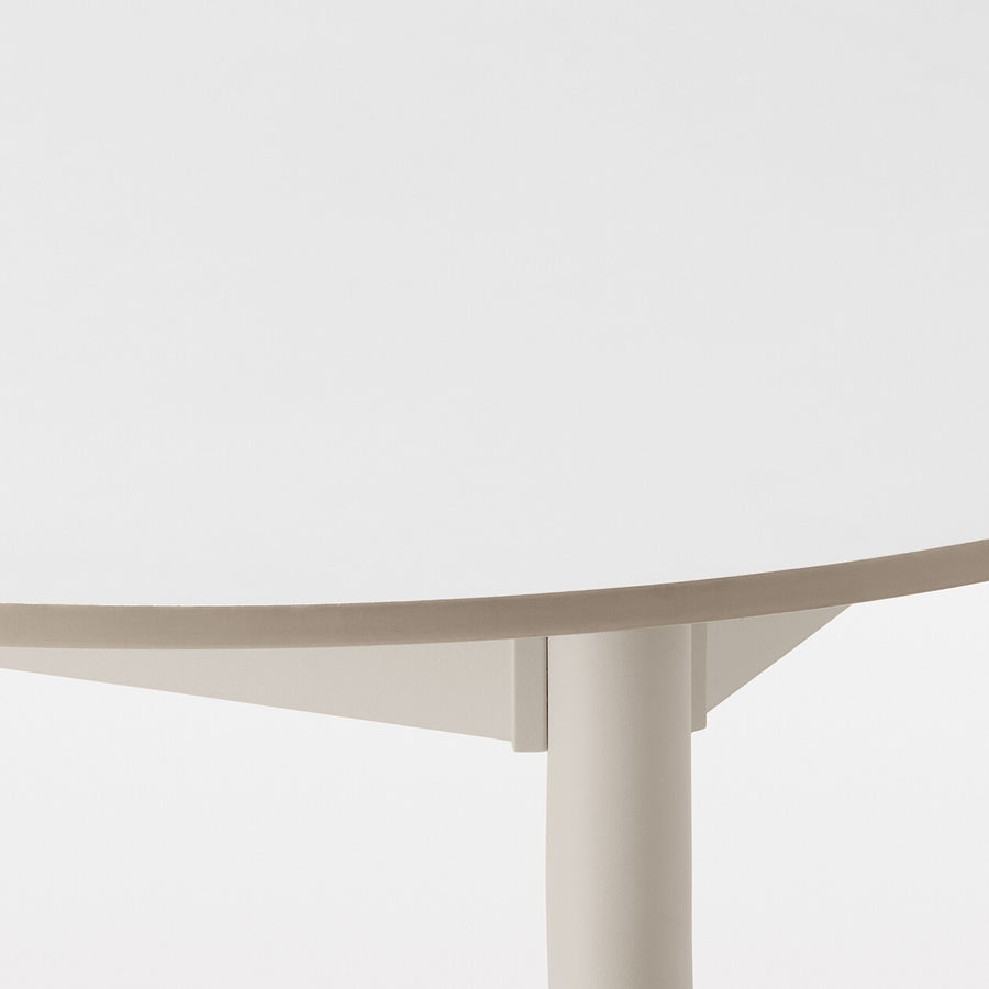 Indoor/outdoor Round table Aluminium legs S