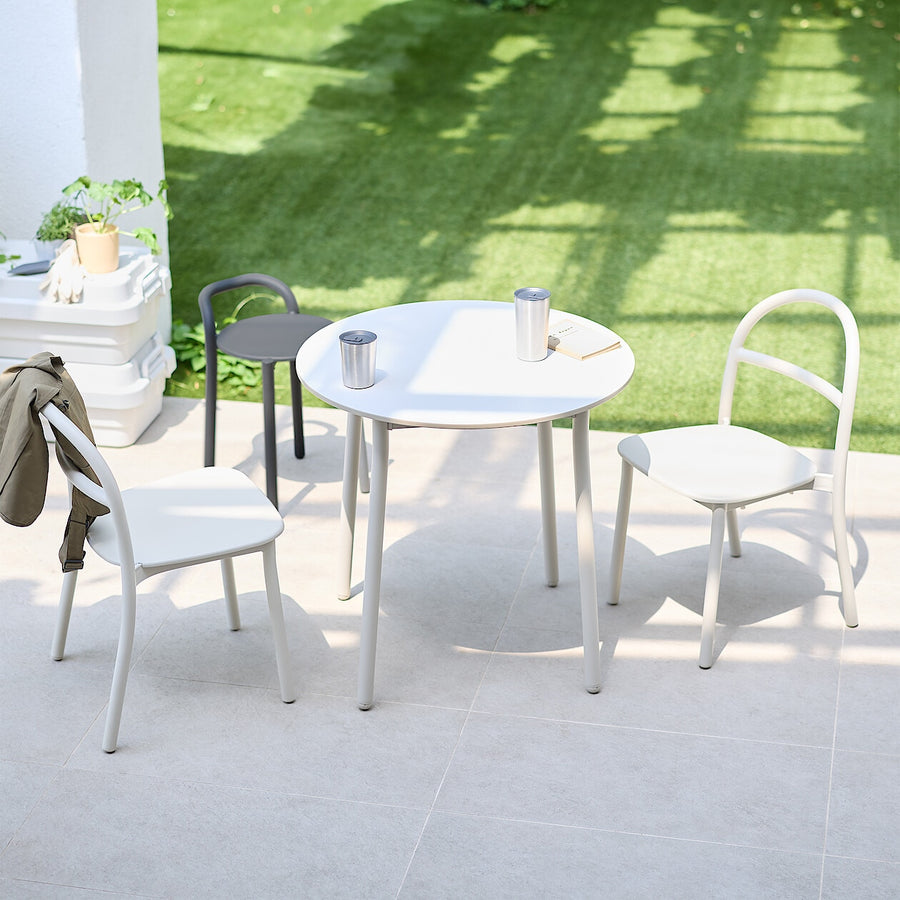 Indoor/outdoor Aluminium chair
