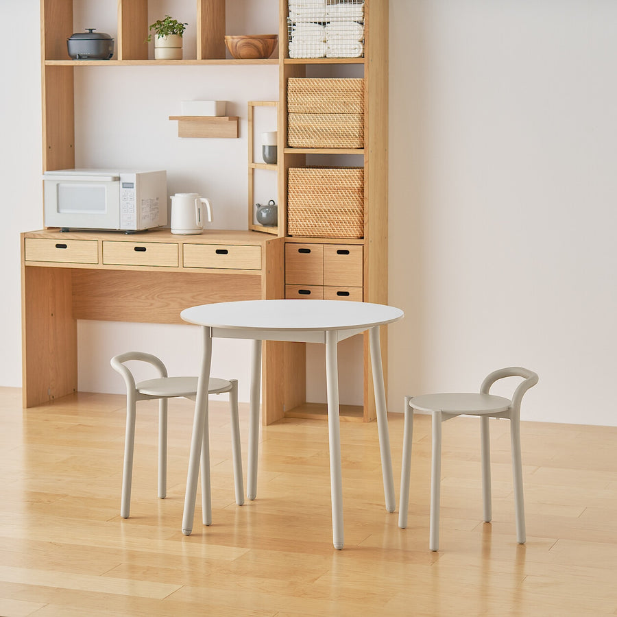 Indoor/outdoor Aluminium stool