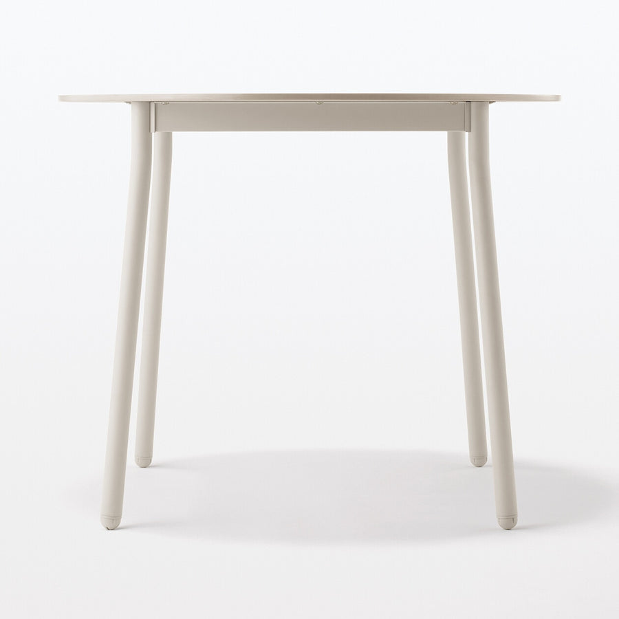 Indoor/outdoor Round table Aluminium legs L