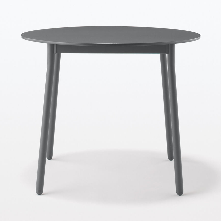 Indoor/outdoor Round table Aluminium legs L