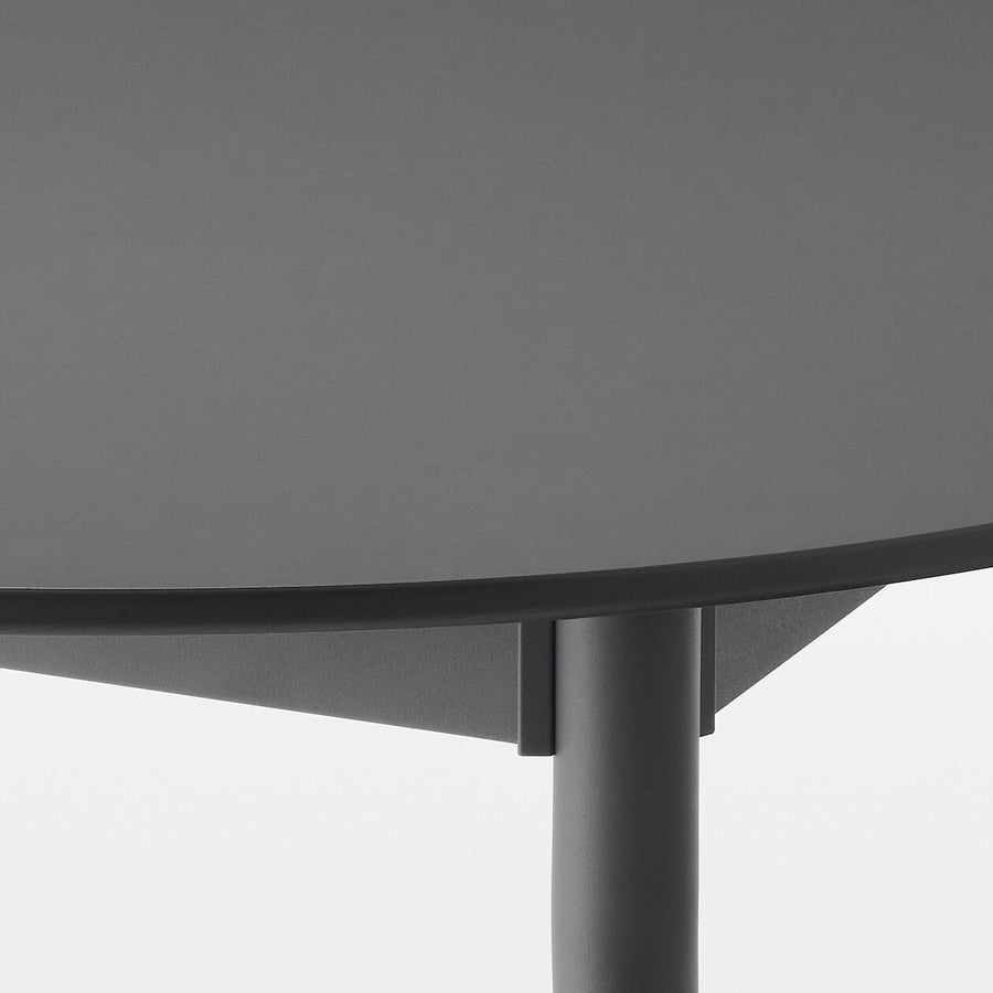 Indoor/outdoor Round table Aluminium legs L