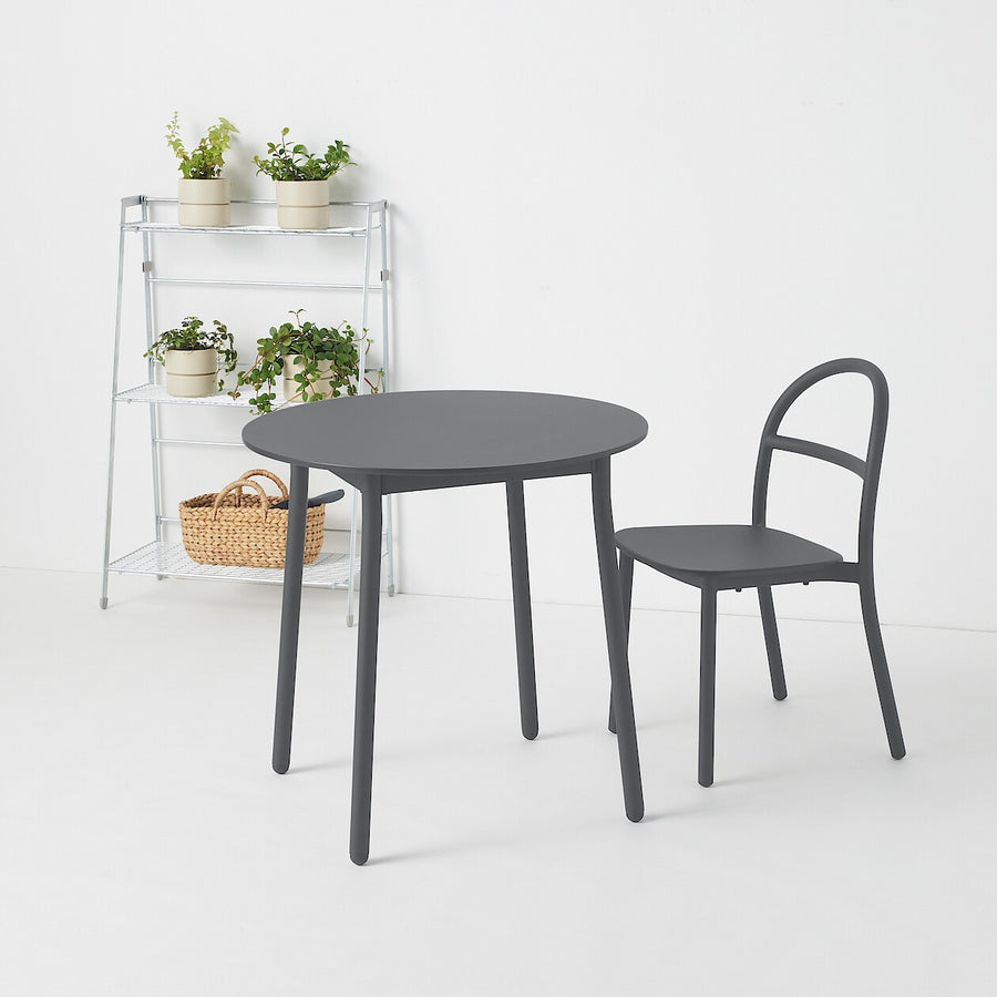 Indoor/outdoor Round table Aluminium legs S