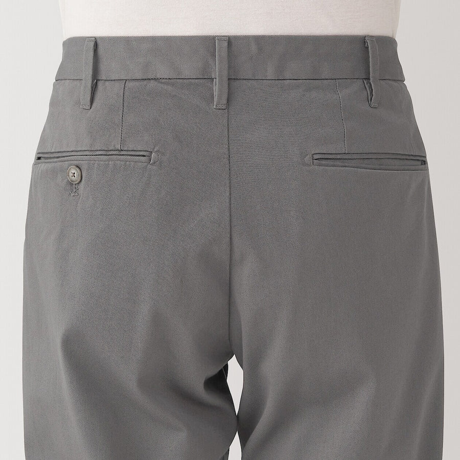 M's Stretch chino Slim-fit pants (L82cm)Greyish BrownXS