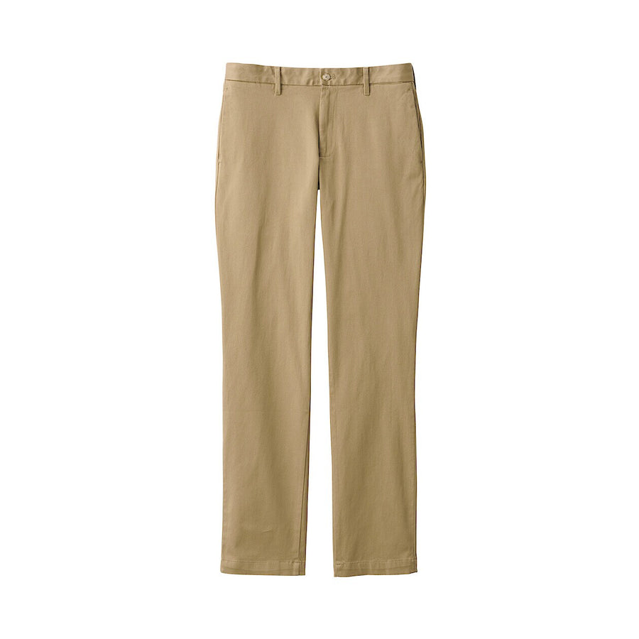 M's Stretch chino Slim-fit pants (L82cm)Greyish BrownXS