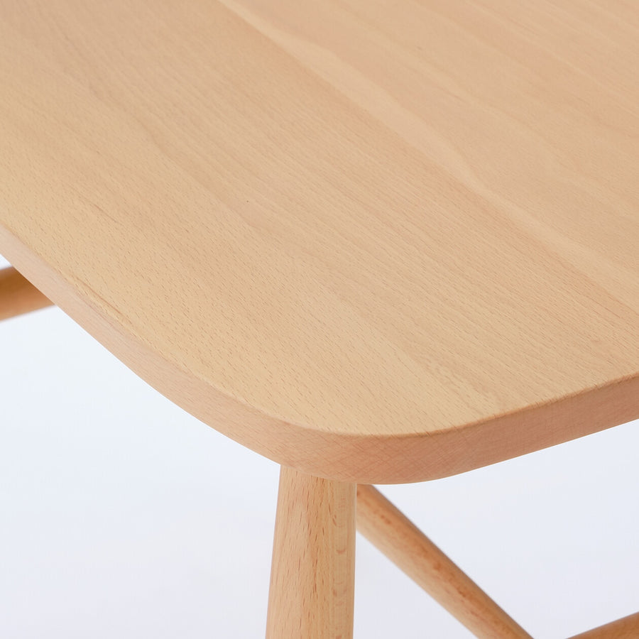 Beechwood Stool Round legs