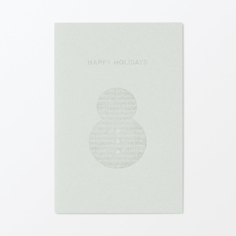 Small card Snowman